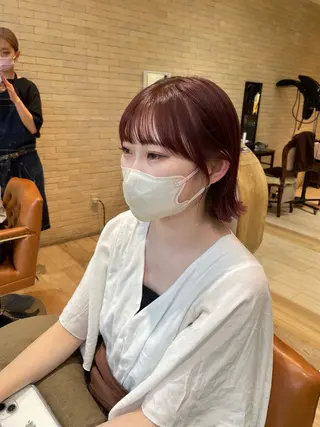 ショート 亀川蓮 Agu hairのヘアスタイル