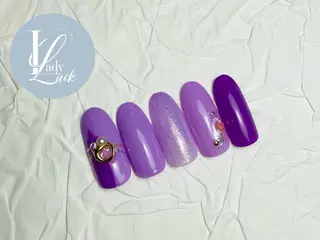 ネイル レディラックベイリゾート所属・LadyLuck Ayanoのネイルデザイン