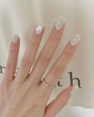 ネイル RAFFINE haru🦋🩵のネイルデザイン