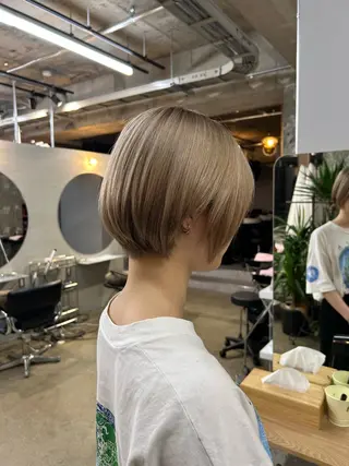 ショート CUORE クオーレのヘアスタイル