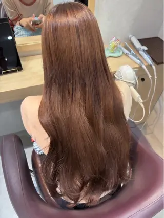 ロング カラー ブラウンカラー 🫧tomoka🫧のヘアスタイル