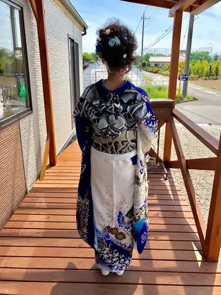ロング ヘアアレンジ 田中 佐枝子のヘアスタイル