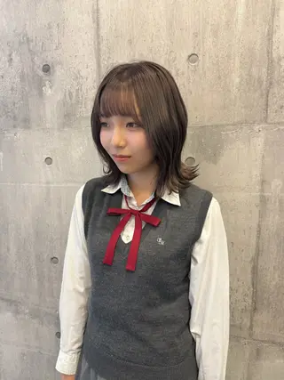 ミディアム yuimarl切田 はじめ✨のヘアスタイル