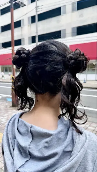ヘアアレンジ 🫧🧸カラーヘアメ 🫧MIO🧸🫧のヘアスタイル