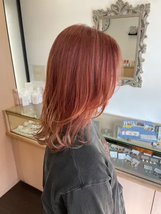 セミロング カラー HairMake 3 🐬NANAMIのヘアスタイル