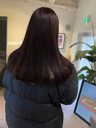 セミロング 当日予約大歓迎💗 依田瑞希のヘアスタイル