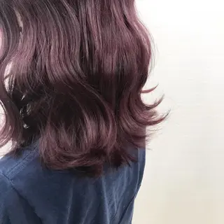 カラー オリーブ/アッシュ やわらか透明感カラーのヘアスタイル