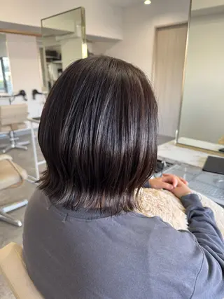 ミディアム 月館 怜奈のヘアスタイル