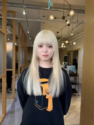 ロング カラー “ミニモ最高評価獲得 “代表"Kohei"のヘアスタイル