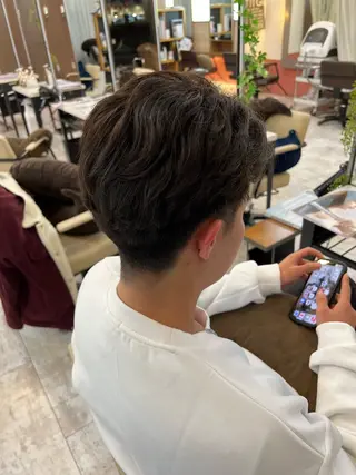 メンズ plaatje ハルトのヘアスタイル