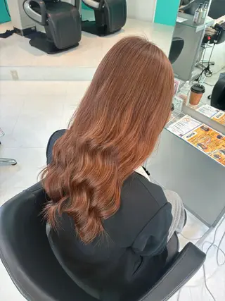 カラー 地雷系/サブカル/ ハイトーン/がーたんのヘアスタイル