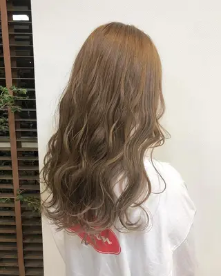 ロング カラー ヘアアレンジ ❣️倉敷❣️美髪 カラー能登一成のヘアスタイル