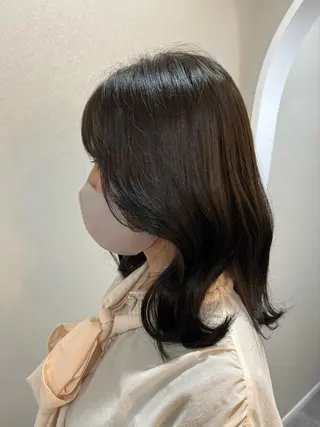 ミディアム 本場韓国ヘア🪽 Yenaイェナのヘアスタイル