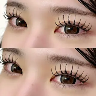 マツエク・マツパ 🎀re-born KOKORO🎀のマツエク・マツパデザイン