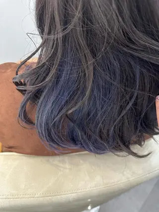 セミロング 甲斐 飛鳥のヘアスタイル