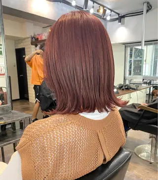 ショート カラー ボブとパーマの達人 /美容室難民の方是非のヘアスタイル