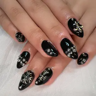 ネイル ネイル/パラジェル 🖤RIKOのネイルデザイン