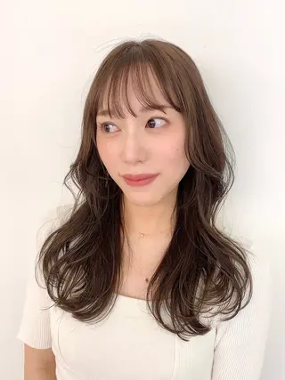 ロング 鈴木早記　insta →saki_03sのヘアスタイル