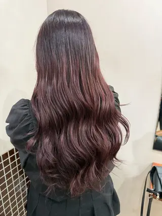 カラー 🫧もも /艶カラー/髪質改善のヘアスタイル