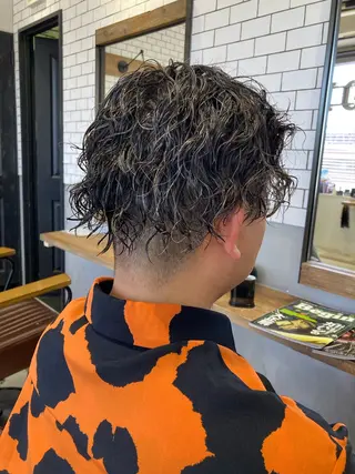 ミディアム 菊地 優斗のヘアスタイル