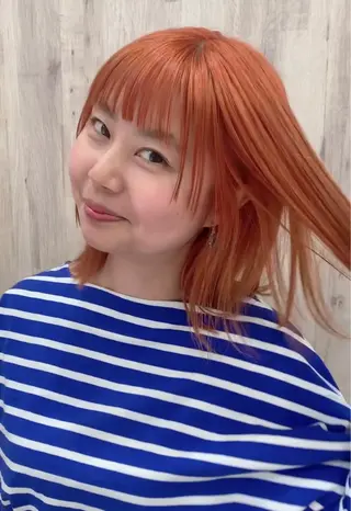 ミディアム 竹村 恵功代のヘアスタイル
