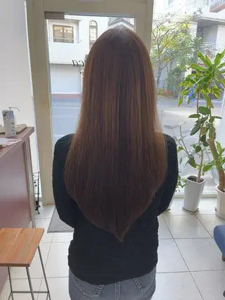 ロング 林 真之介のヘアスタイル