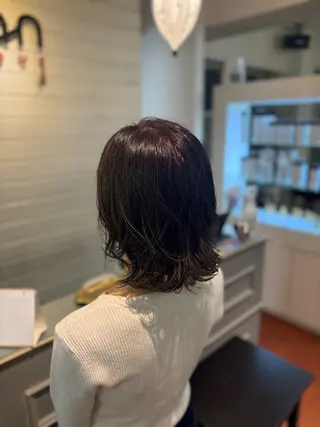 ミディアム 【成増serein】 🎀*ﾟHinataのヘアスタイル