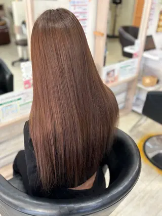 ロング 艶カラー🫧/シール エクステRYOKAのヘアスタイル