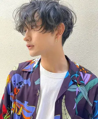 メンズ little石川 秀のヘアスタイル