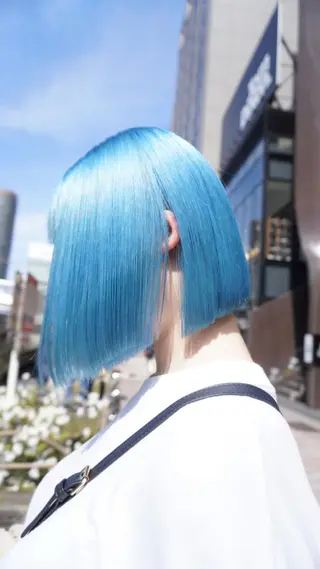 ショート カラー ハイトーン特化サロン 代表 中谷蓮のヘアスタイル