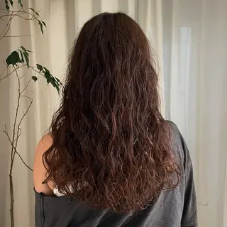 ロング パーマ Fuka🫧 ボブモデル募集中のヘアスタイル
