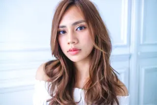 ロング カラー パーマ ヘアアレンジ 似合わせhair🔸 アサダ タカコ🔸のヘアスタイル