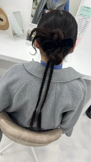 ヘアアレンジ HairSet Salon Kのヘアスタイル