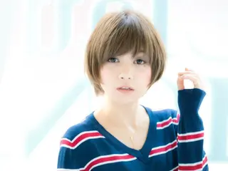 ショート カラー 内藤 達也のヘアスタイル