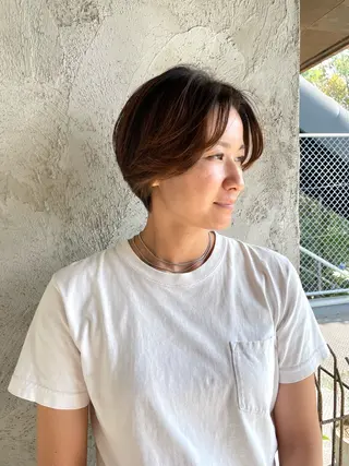 ショート カラー 西本 綾華のマツエク・マツパデザイン