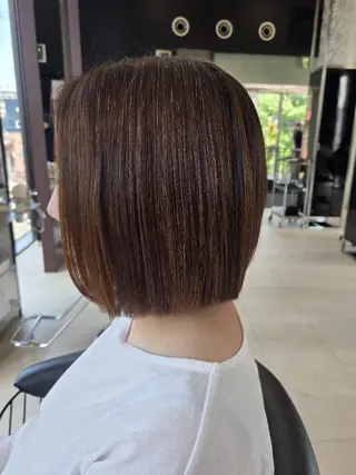 ミディアム 宮西 龍心のヘアスタイル