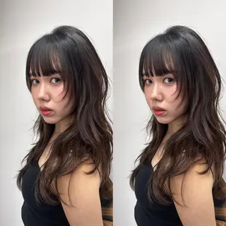 ショート カラー 盛れる艶カラー× レイヤーカット/咲来のヘアスタイル