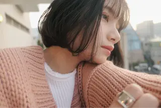 ミディアム カラー パーマ ヘアアレンジ 一箭 恵梧/ロングヘアのヘアスタイル