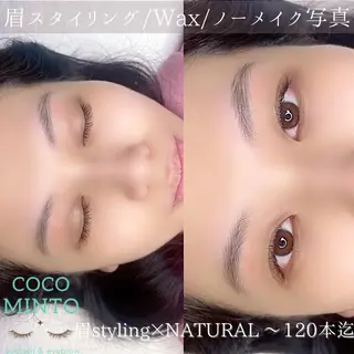 アイブロウ CocoMinto Rie.Mのマツエク・マツパデザイン