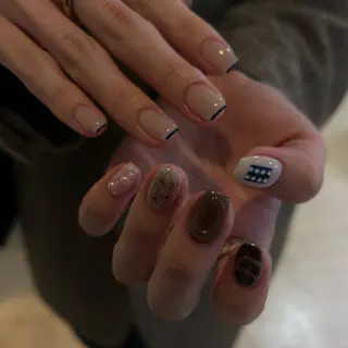 ネイル qua. mandai／店長のネイルデザイン