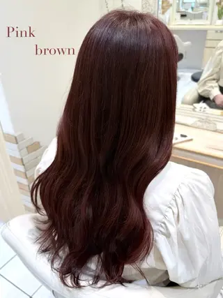 ロング 縮毛矯正/レイヤー カット🎀rikaのヘアスタイル