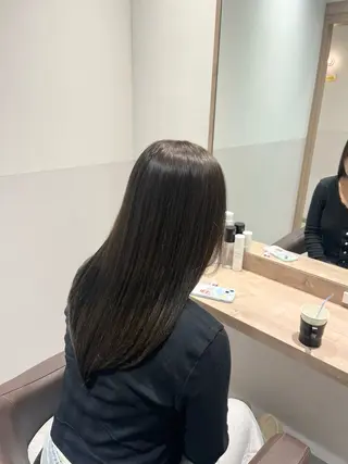 ロング 大宮レイヤーカット× 透明感カラー　rioのヘアスタイル