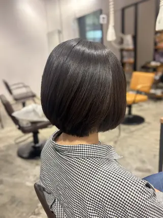 ショート はっとり ななせのヘアスタイル