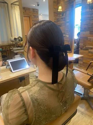 ヘアアレンジ ヘアメイク美容師 🦋サカモトレナ🦋のヘアスタイル