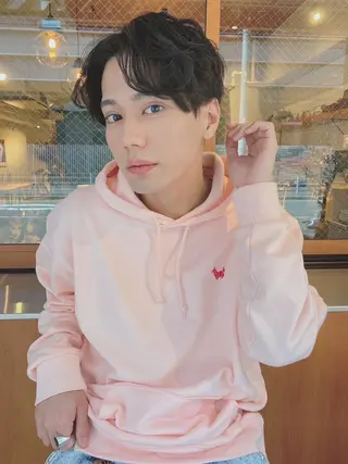 ショート 【メンズ】 shelterのヘアスタイル