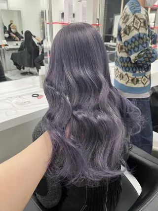 カラー 韓国風トレンドカラー 🩶RINA🩶のヘアスタイル