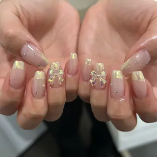 ネイル パラあり！フィルイン 美フォルムのネイルデザイン