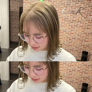 ショート MOMO KAのヘアスタイル