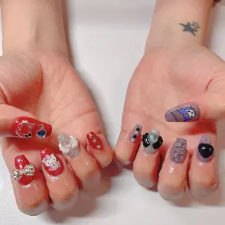 ネイル パラジェル💅 オフ無料Pi.Harのネイルデザイン