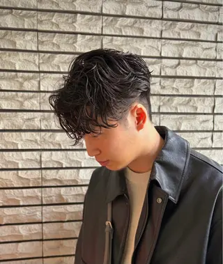 パーマ メンズ UMM daichi メンズパーマのヘアスタイル